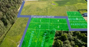 Plot of land in Prysmanciai, Lithuania