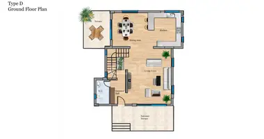 Wohnung 3 zimmer in Zypern