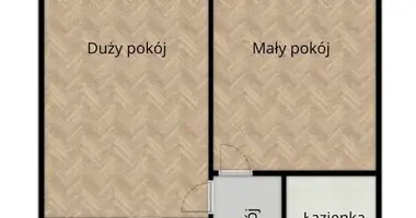 2 room apartment in Warsaw, Poland