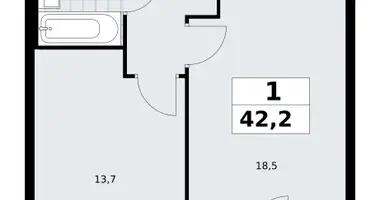 Mieszkanie 1 pokój w Kommunarka, Rosja
