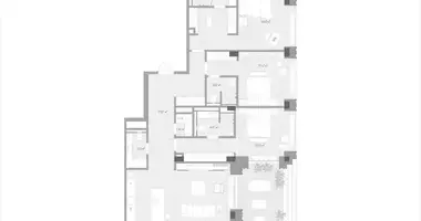 Wohnung 3 zimmer in Moskau, Russland