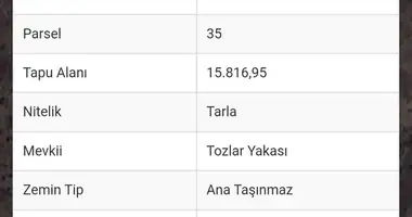 Участок земли в , Турция