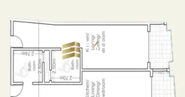 Apartamento 1 habitacion en San Gwann, Malta