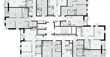 Mieszkanie 1 pokój w Kommunarka, Rosja