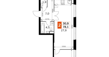Appartement 3 chambres dans Moscou, Russie