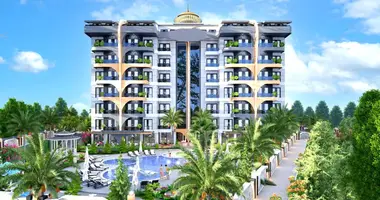 Квартира 2 комнаты в Газипаша, Турция