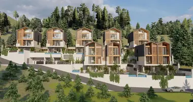 Willa 3 pokoi w Alanya, Turcja