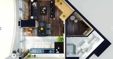 Квартира 1 комната в Одесса, Украина