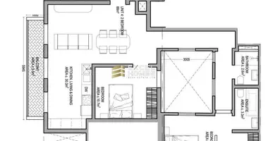 Wohnung 2 Schlafzimmer in Fgura, Malta