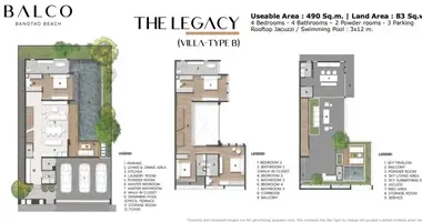 Maison 4 chambres dans Thalang, Thaïlande