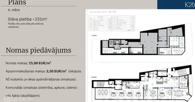 Commercial property 251 m² in Riga, Latvia