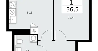 Квартира 1 комната в район Коммунарка, Россия