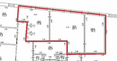 Nieruchomości komercyjne 60 m² w Ryga, Łotwa