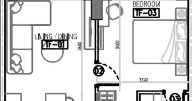 Apartamento 1 habitacion en Dubái, Emiratos Árabes Unidos