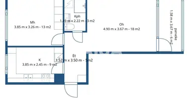 Apartamento 2 habitaciones en Helsinki sub region, Finlandia