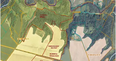 Terrain dans Raseiniai, Lituanie