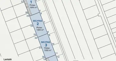 Grundstück in Kaunas, Litauen