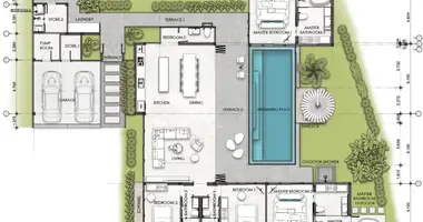 Villa 4 chambres dans Phuket, Thaïlande