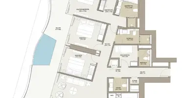3 bedroom apartment in Dubai, United Arab Emirates