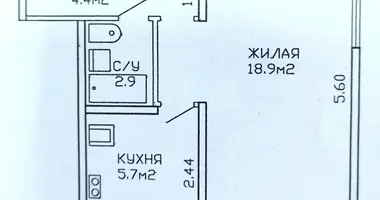 Квартира 1 комната в Минск, Беларусь
