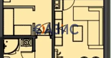 2 bedroom apartment in Nesebar, Bulgaria