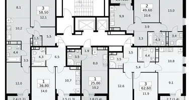 Квартира 1 комната в район Коммунарка, Россия
