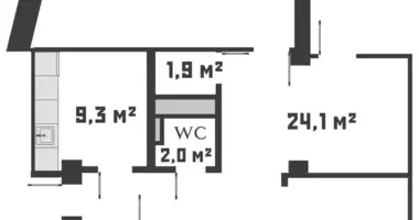 Büro 114 m² in Moskau, Russland