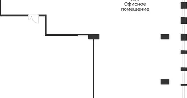 Büro 257 m² in Moskau, Russland