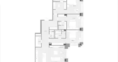 Квартира 3 комнаты в Москва, Россия