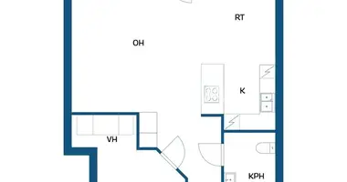 Apartamento 2 habitaciones en Helsinki sub region, Finlandia