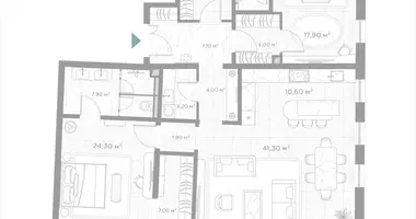Квартира 2 комнаты в Москва, Россия