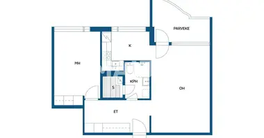 1 bedroom apartment in Seinäjoki sub-region, Finland