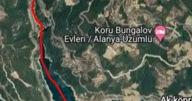 Plot of landin Alanya, Turkey