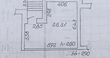 Commercial property 36 m² in Babruysk, Belarus