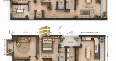 Wohnung 2 Schlafzimmer in Birkirkara, Malta