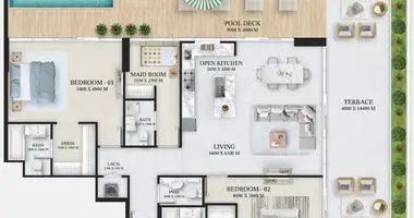 2 bedroom apartment in Dubai, United Arab Emirates