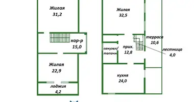 Maison dans Astrashycki Haradok, Bélarus