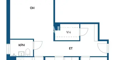 Wohnung 3 zimmer in Turku sub region, Finnland