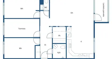 Mieszkanie 4 pokoi w Kouvola sub region, Finlandia