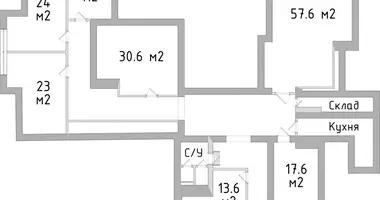 Gewerbefläche 183 m² in Moskau, Russland