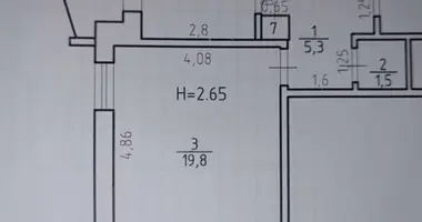 1 room apartment in Odesa, Ukraine