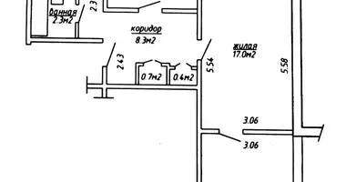 Appartement 3 chambres dans Minsk, Bélarus