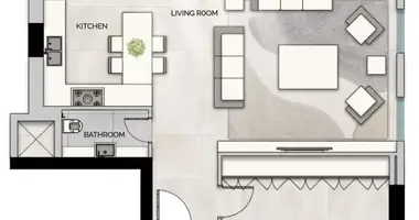 Wohnung 1 Schlafzimmer in Adschman, Vereinigte Arabische Emirate