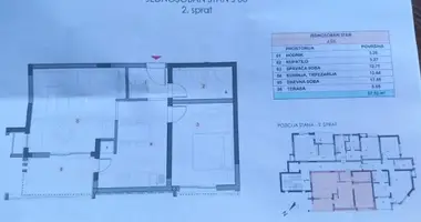Mieszkanie 2 pokoi w Bar, Czarnogóra