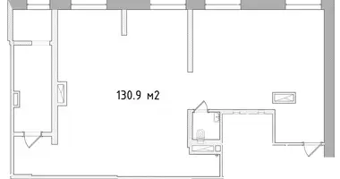 Commercial property 131 m² in Moscow, Russia