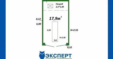 Propriété commerciale 18 m² dans Minsk, Bélarus