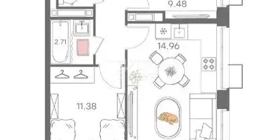 Apartamento en Nizhni Novgorod, Rusia