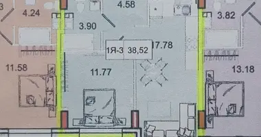 Mieszkanie 1 pokój w Odessa, Ukraina