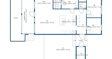 Casa 3 habitaciones en Sundsberg, Finlandia