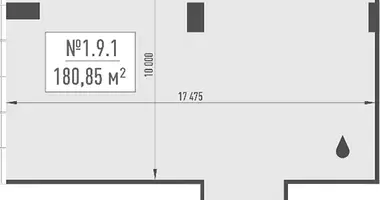 Büro 181 m² in Moskau, Russland